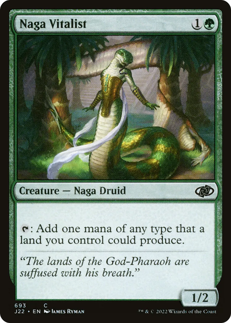 Vitaliste naga — Jumpstart 2022 — Magic: The Gathering