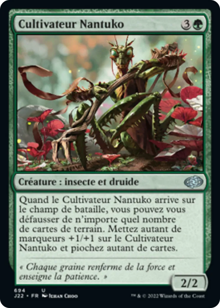 Cultivateur Nantuko — Jumpstart 2022 — Magic: The Gathering