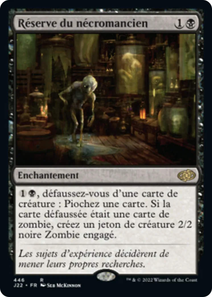 Réserve du nécromancien — Jumpstart 2022 — Magic: The Gathering