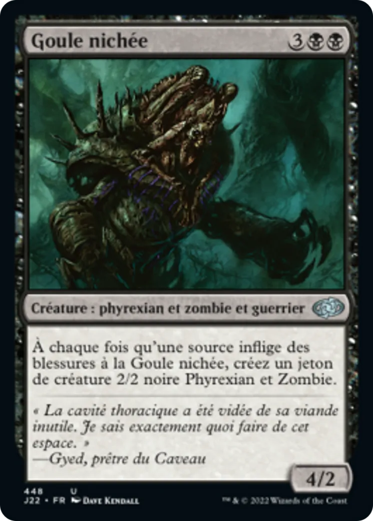 Goule nichée — Jumpstart 2022 — Magic: The Gathering