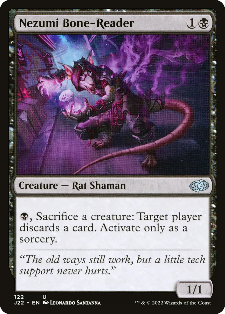 Nezumi Bone-Reader — Jumpstart 2022 — Magic: The Gathering