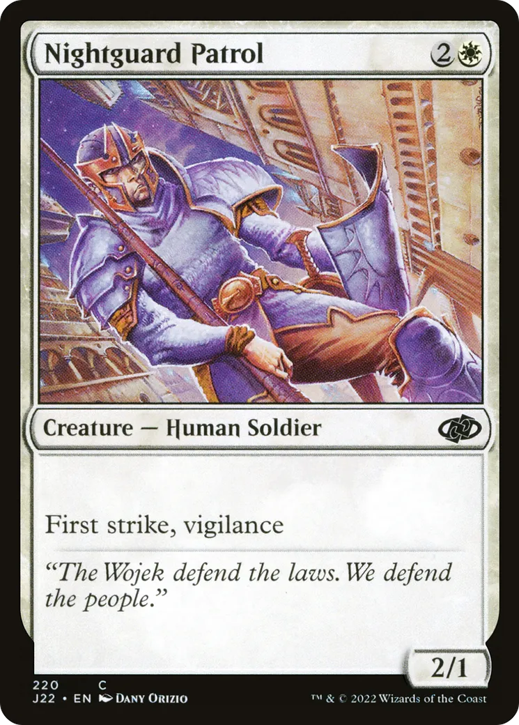 Nightguard Patrol — Jumpstart 2022 — Magic: The Gathering