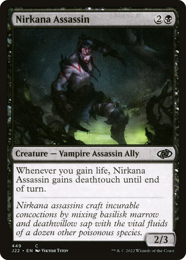 Nirkana Assassin — Jumpstart 2022 — Magic: The Gathering