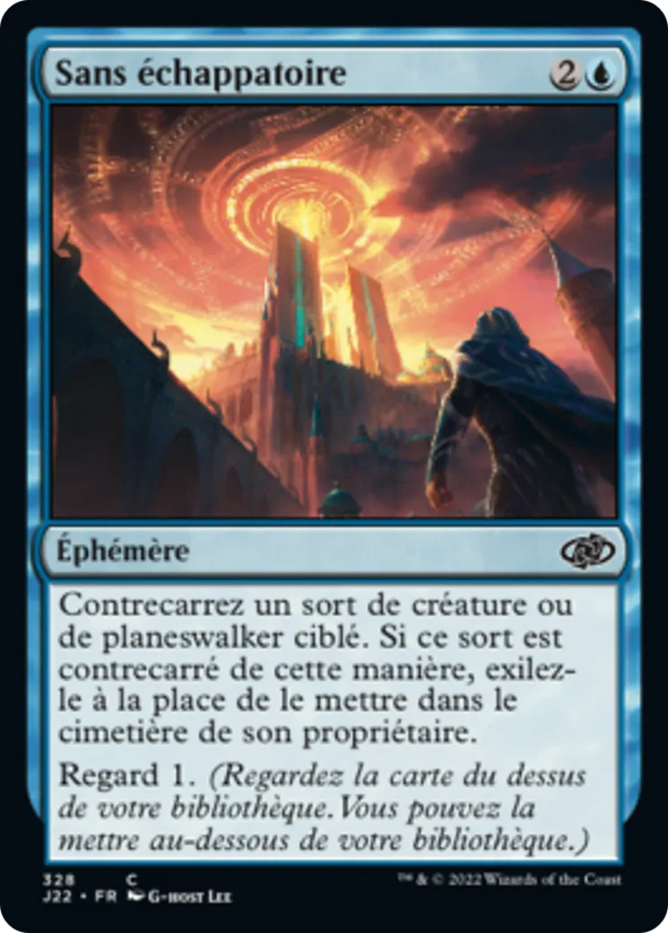 Sans échappatoire — Jumpstart 2022 — Magic: The Gathering