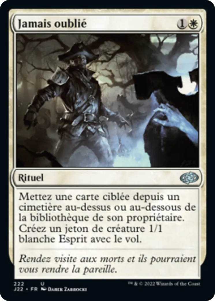 Jamais oublié — Jumpstart 2022 — Magic: The Gathering