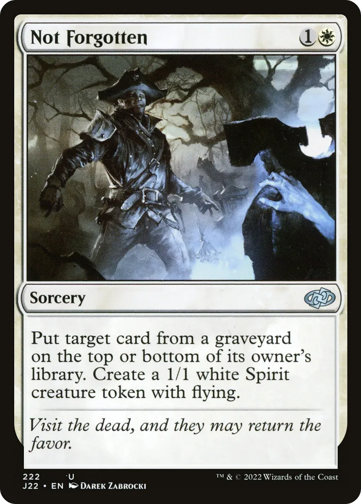 Jamais oublié — Jumpstart 2022 — Magic: The Gathering