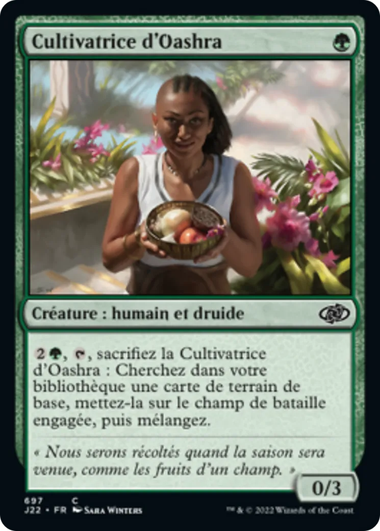 Cultivatrice d'Oashra — Jumpstart 2022 — Magic: The Gathering