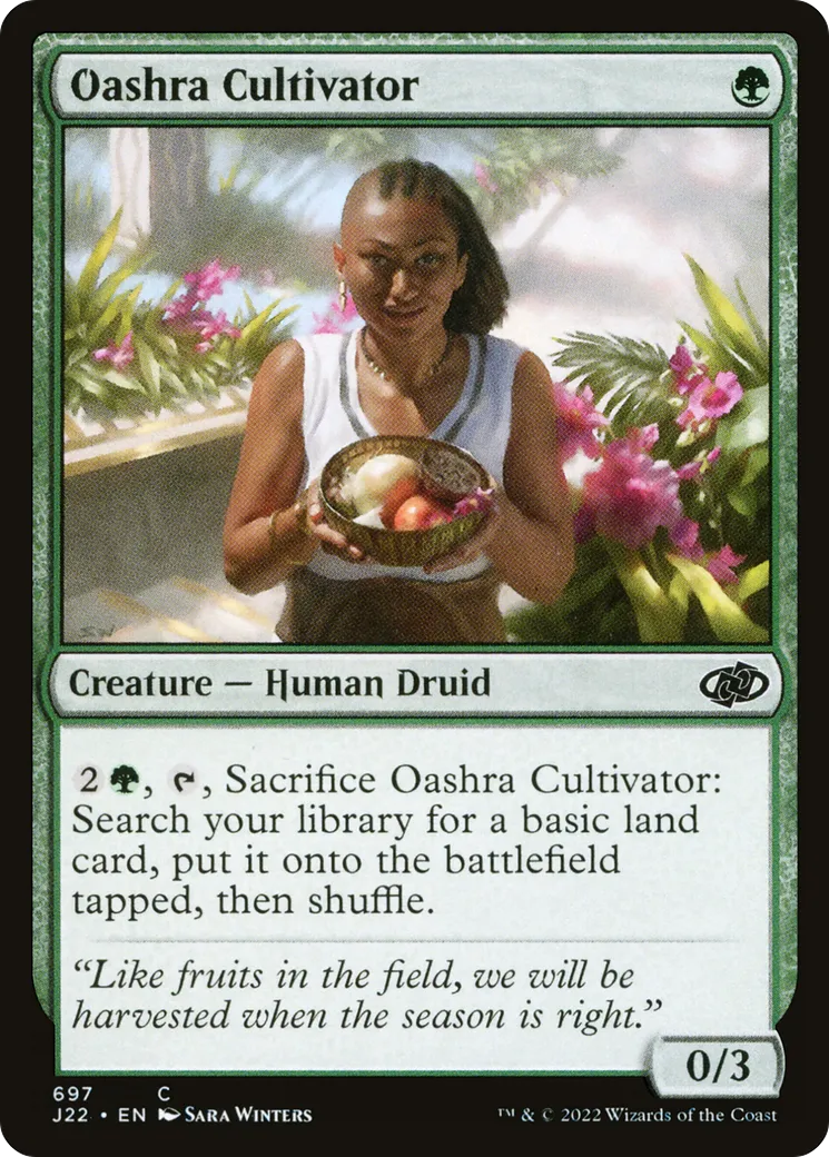 Oashra Cultivator — Jumpstart 2022 — Magic: The Gathering