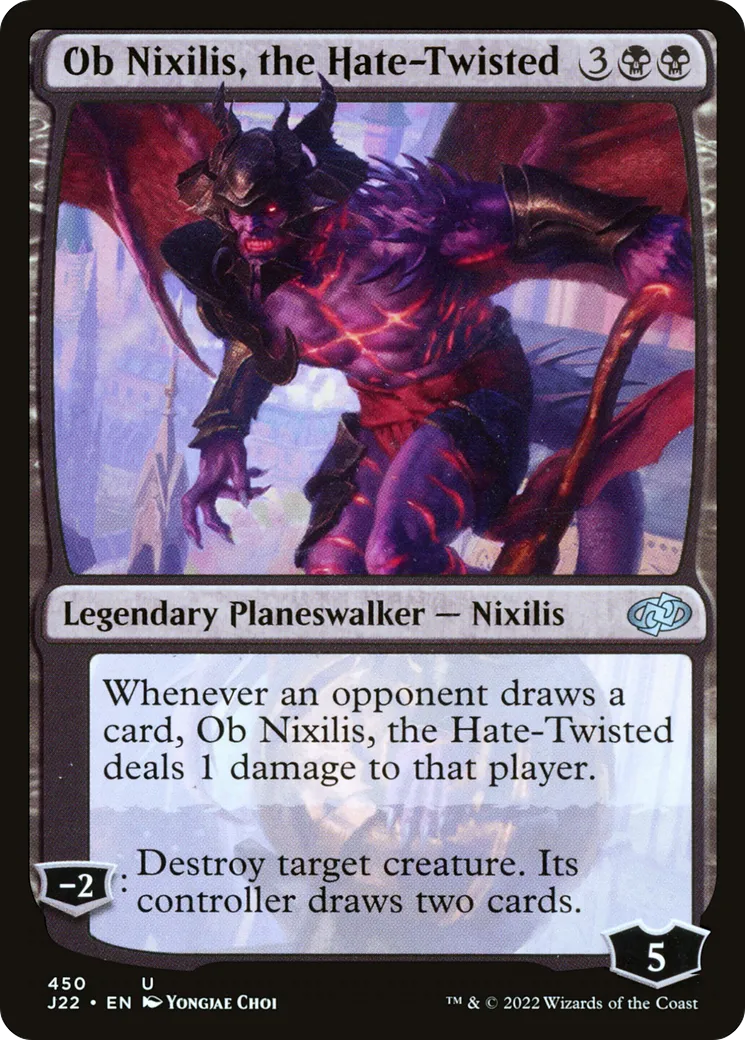 Ob Nixilis, the Hate-Twisted — Jumpstart 2022 — Magic: The Gathering