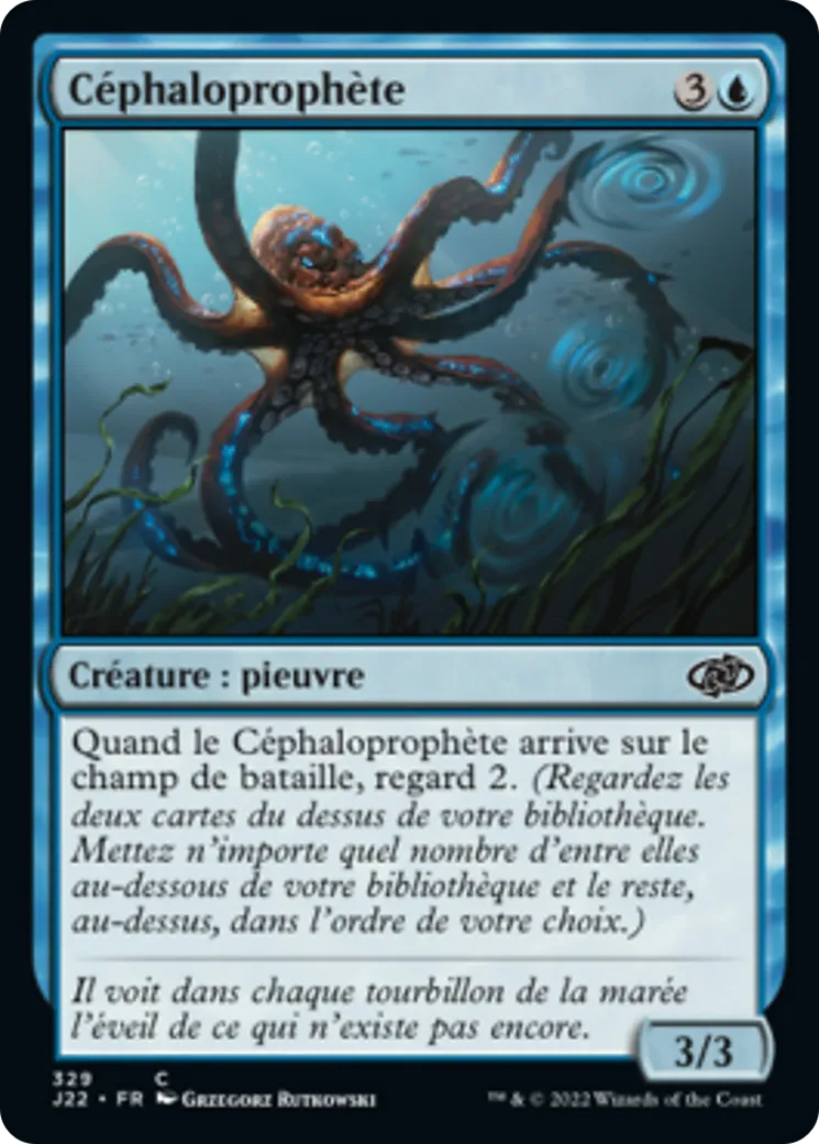 Céphaloprophète — Jumpstart 2022 — Magic: The Gathering