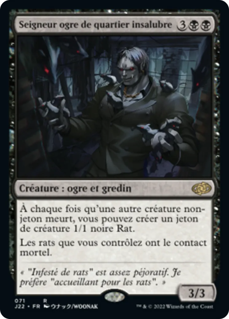 Seigneur ogre de quartier insalubre — Jumpstart 2022 — Magic: The Gathering