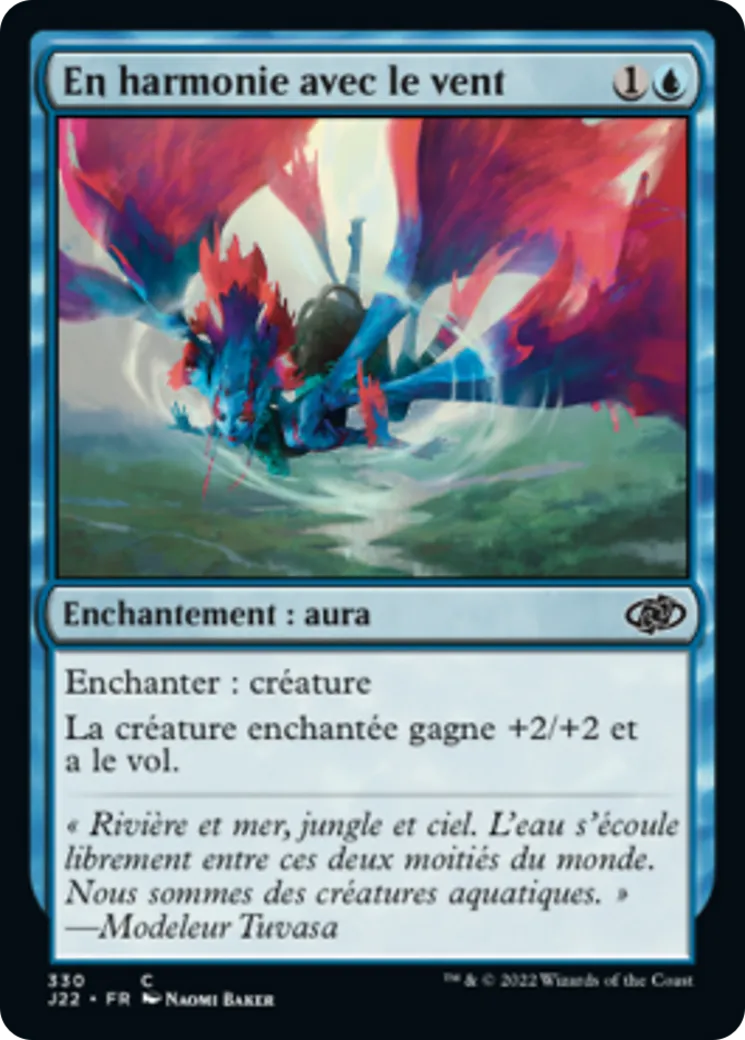 En harmonie avec le vent — Jumpstart 2022 — Magic: The Gathering