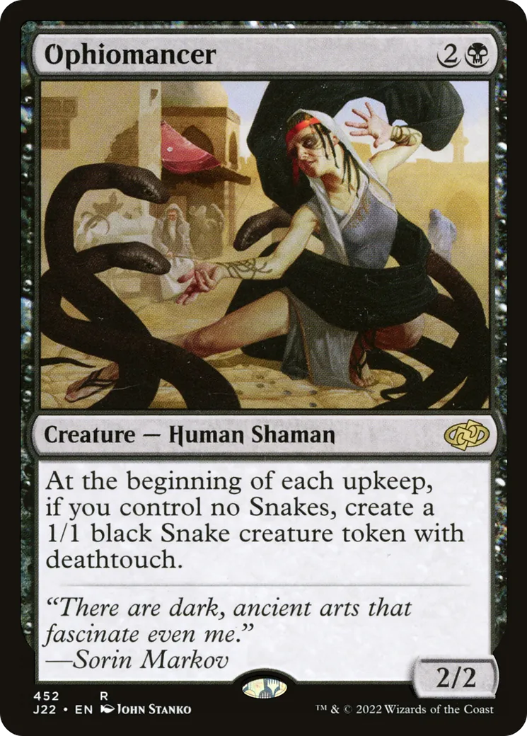 Ophiomancer — Jumpstart 2022 — Magic: The Gathering
