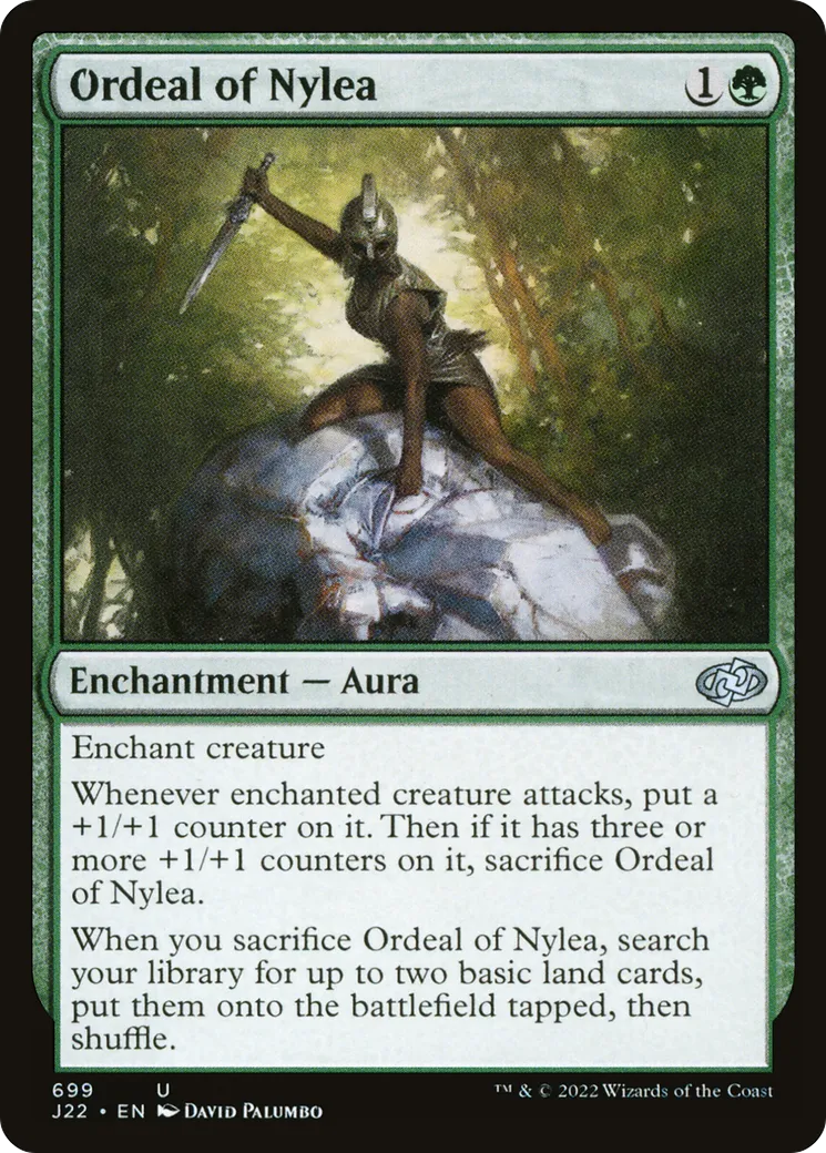 Ordeal of Nylea — Jumpstart 2022 — Magic: The Gathering