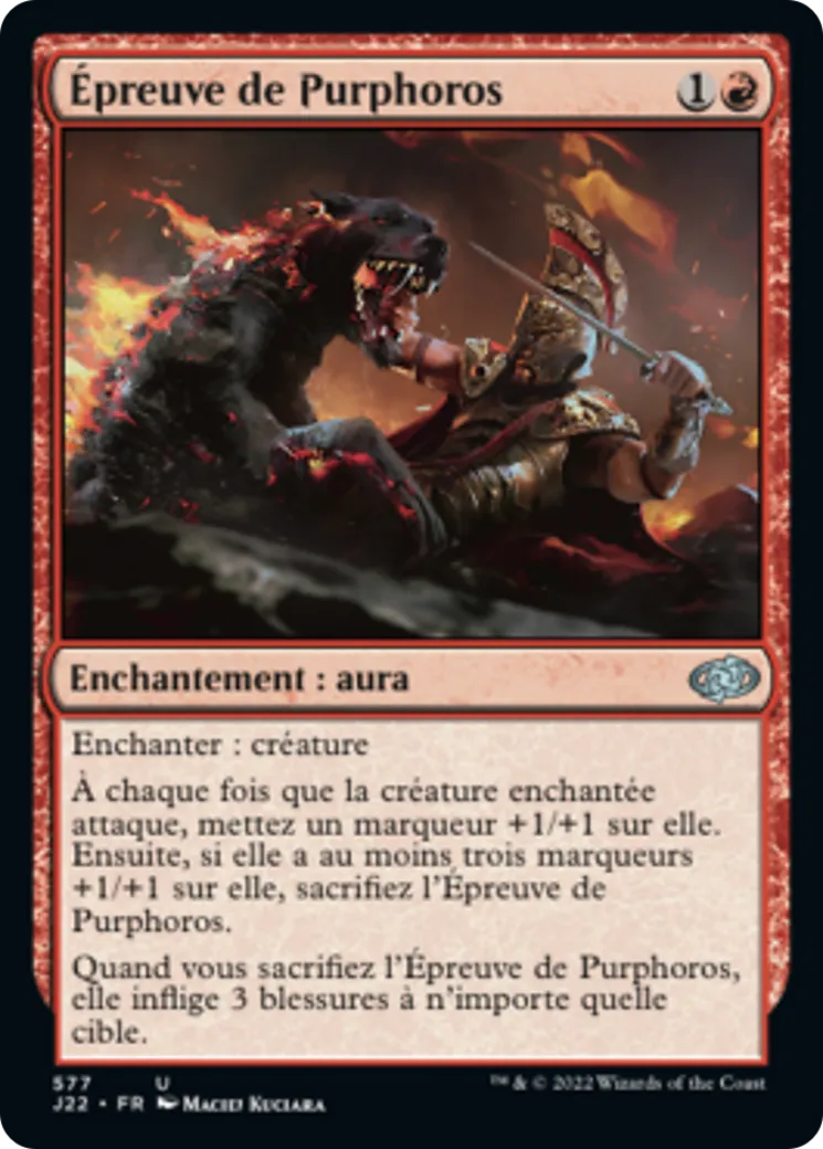 Épreuve de Purphoros — Jumpstart 2022 — Magic: The Gathering