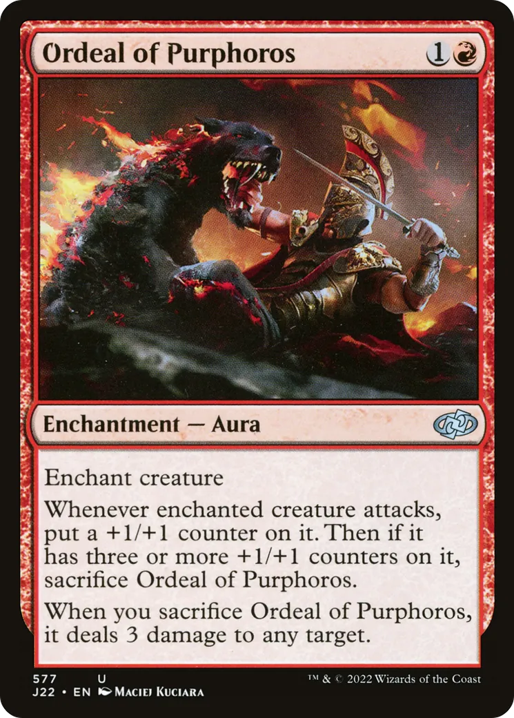 Ordeal of Purphoros — Jumpstart 2022 — Magic: The Gathering
