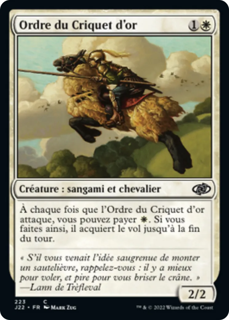 Ordre du Criquet d'or — Jumpstart 2022 — Magic: The Gathering