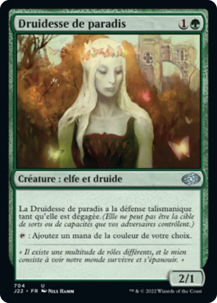 Druidesse de paradis — Jumpstart 2022 — Magic: The Gathering