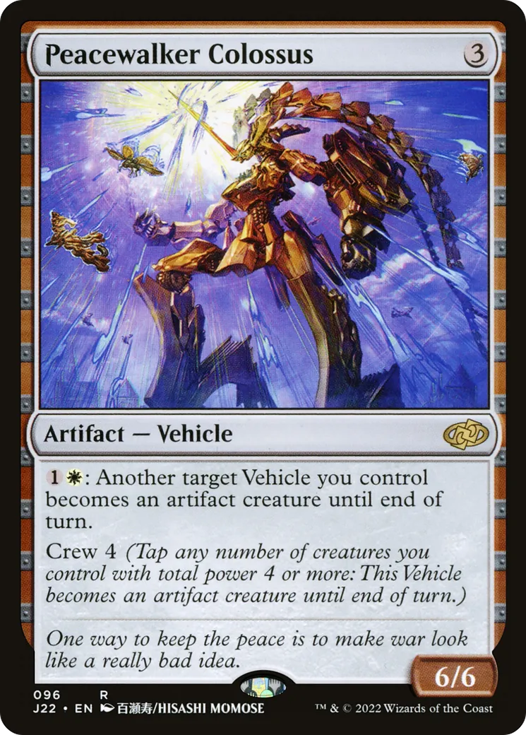 Peacewalker Colossus — Jumpstart 2022 — Magic: The Gathering
