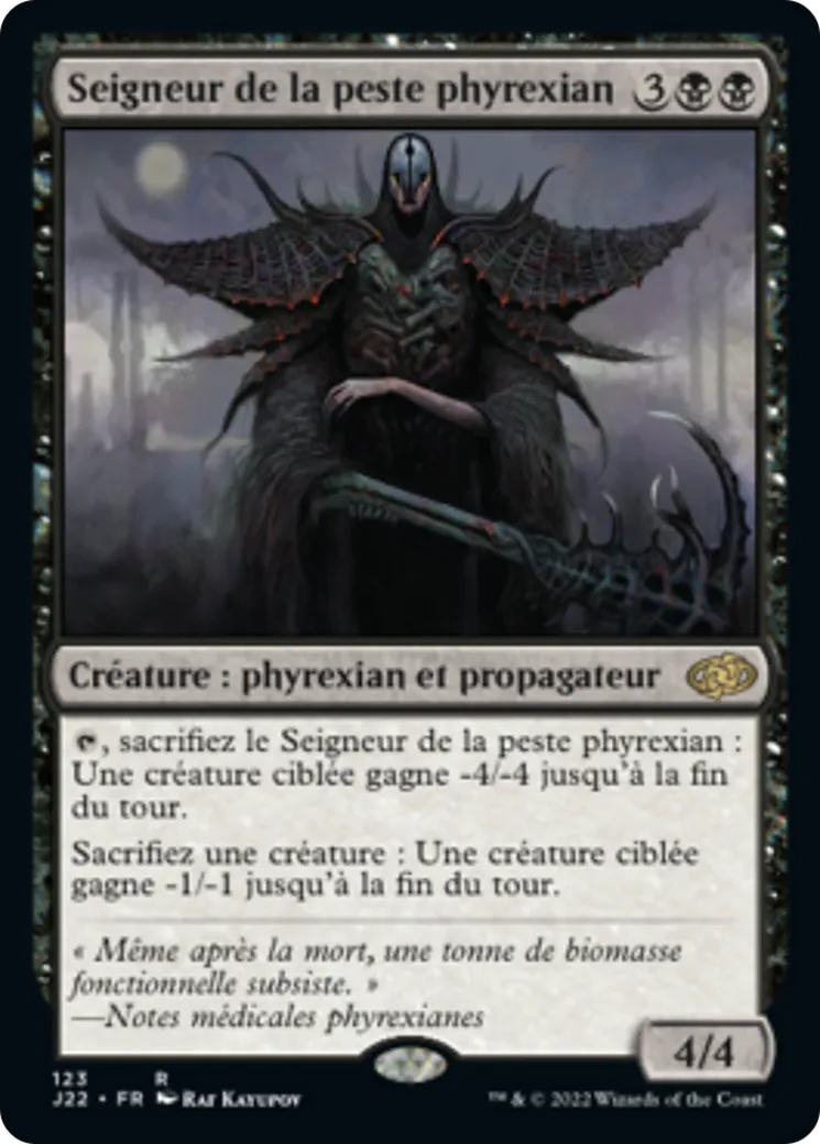Seigneur de la peste phyrexian — Jumpstart 2022 — Magic: The Gathering