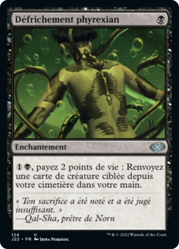Défrichement phyrexian — Jumpstart 2022 — Magic: The Gathering