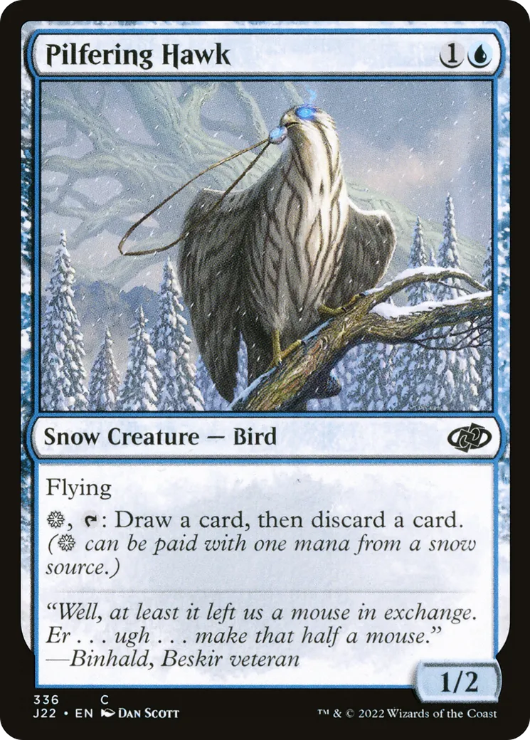 Pilfering Hawk — Jumpstart 2022 — Magic: The Gathering