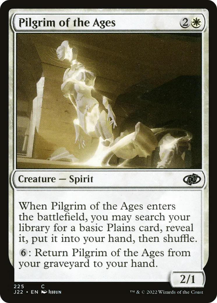 Pilgrim of the Ages — Jumpstart 2022 — Magic: The Gathering