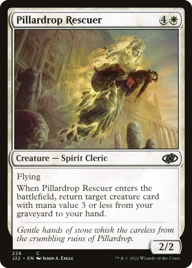 Pillardrop Rescuer — Jumpstart 2022 — Magic: The Gathering