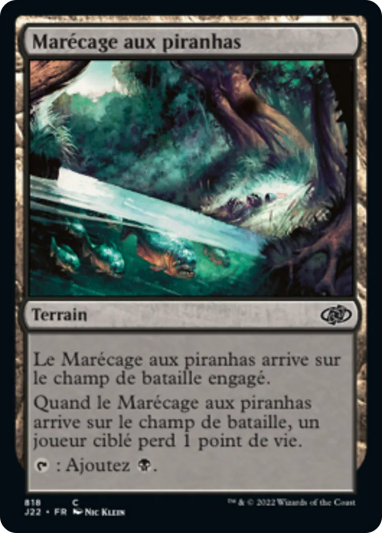 Marécage aux piranhas — Jumpstart 2022 — Magic: The Gathering