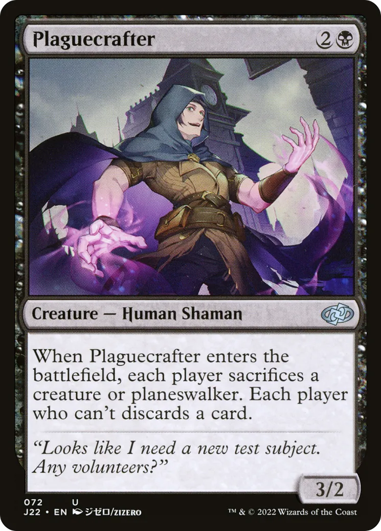 Plaguecrafter — Jumpstart 2022 — Magic: The Gathering