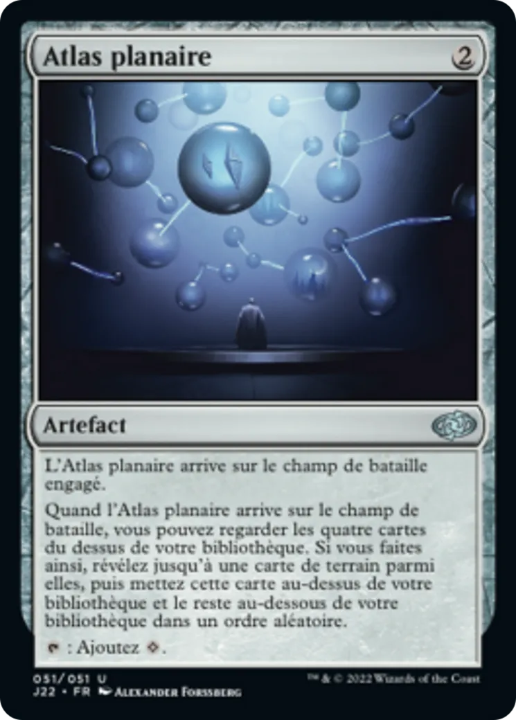 Atlas planaire — Jumpstart 2022 — Magic: The Gathering
