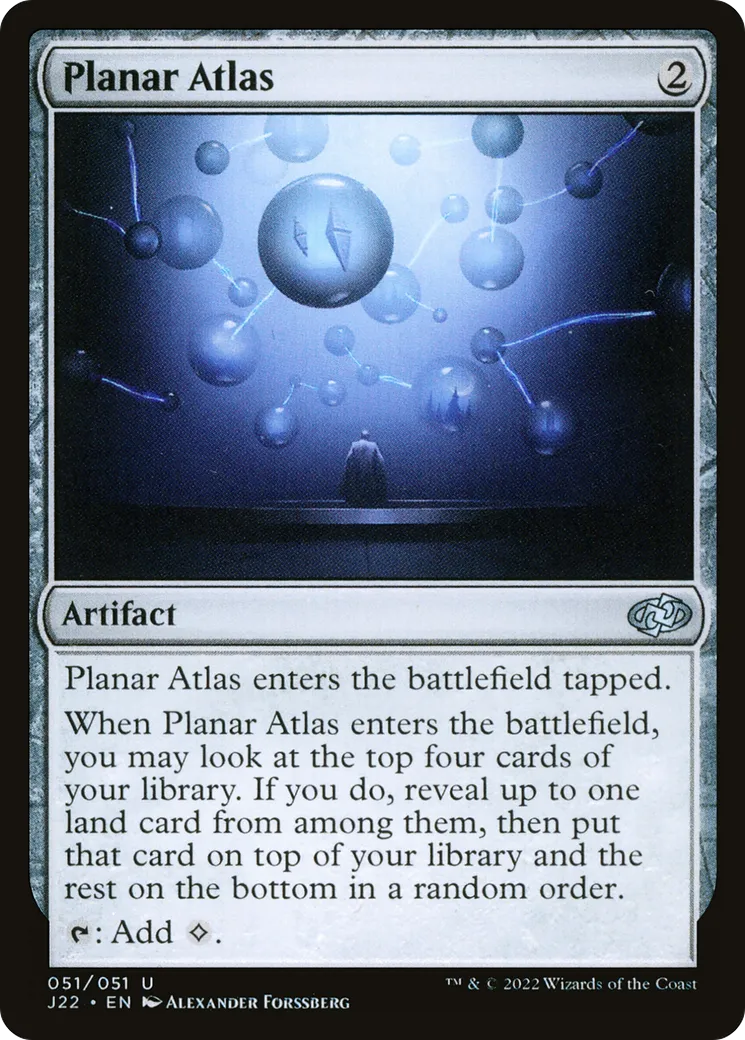 Planar Atlas — Jumpstart 2022 — Magic: The Gathering