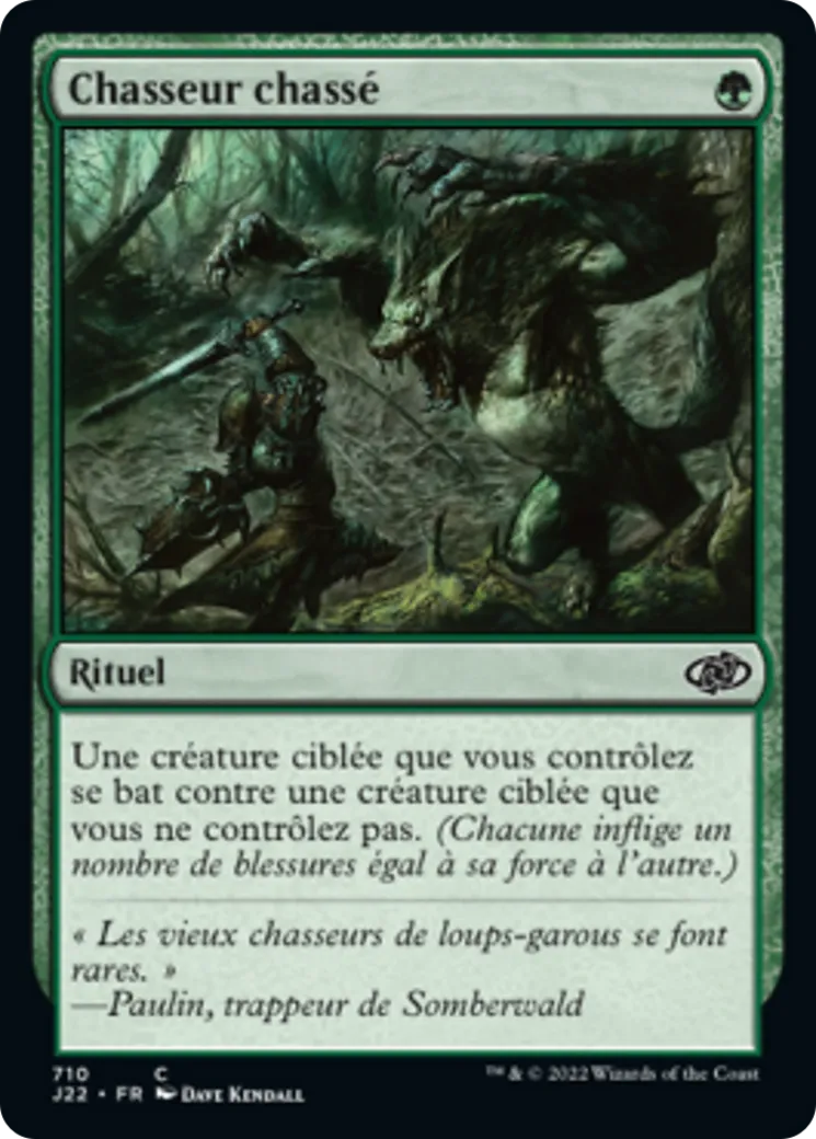 Chasseur chassé — Jumpstart 2022 — Magic: The Gathering