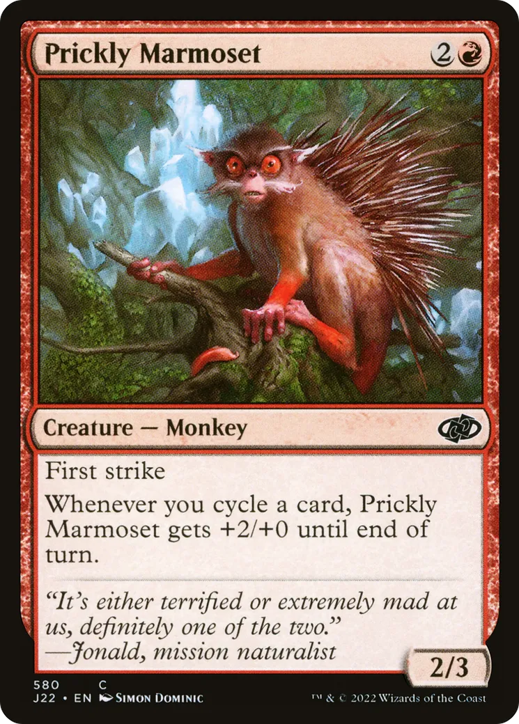 Prickly Marmoset — Jumpstart 2022 — Magic: The Gathering