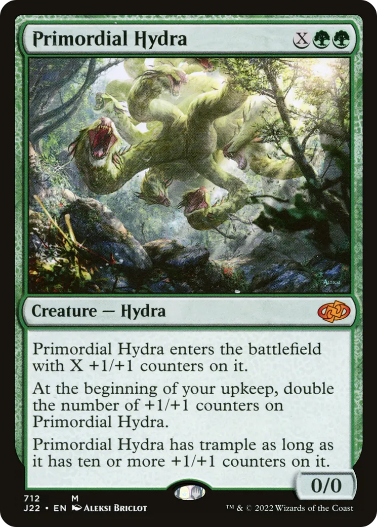Primordial Hydra — Jumpstart 2022 — Magic: The Gathering