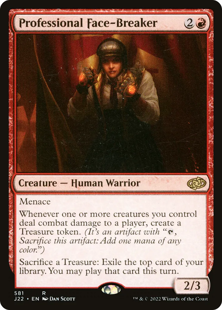 Professional Face-Breaker — Jumpstart 2022 — Magic: The Gathering