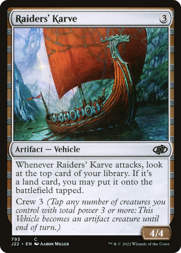 Raiders' Karve — Jumpstart 2022 — Magic: The Gathering