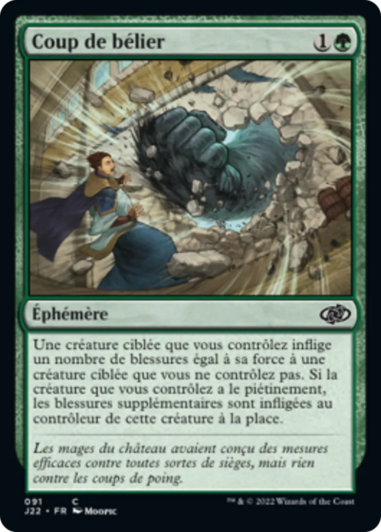 Coup de bélier — Jumpstart 2022 — Magic: The Gathering