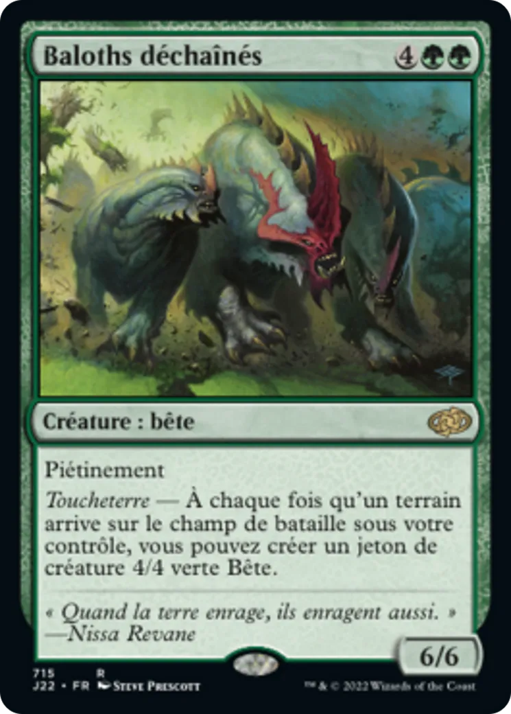 Baloths déchaînés — Jumpstart 2022 — Magic: The Gathering