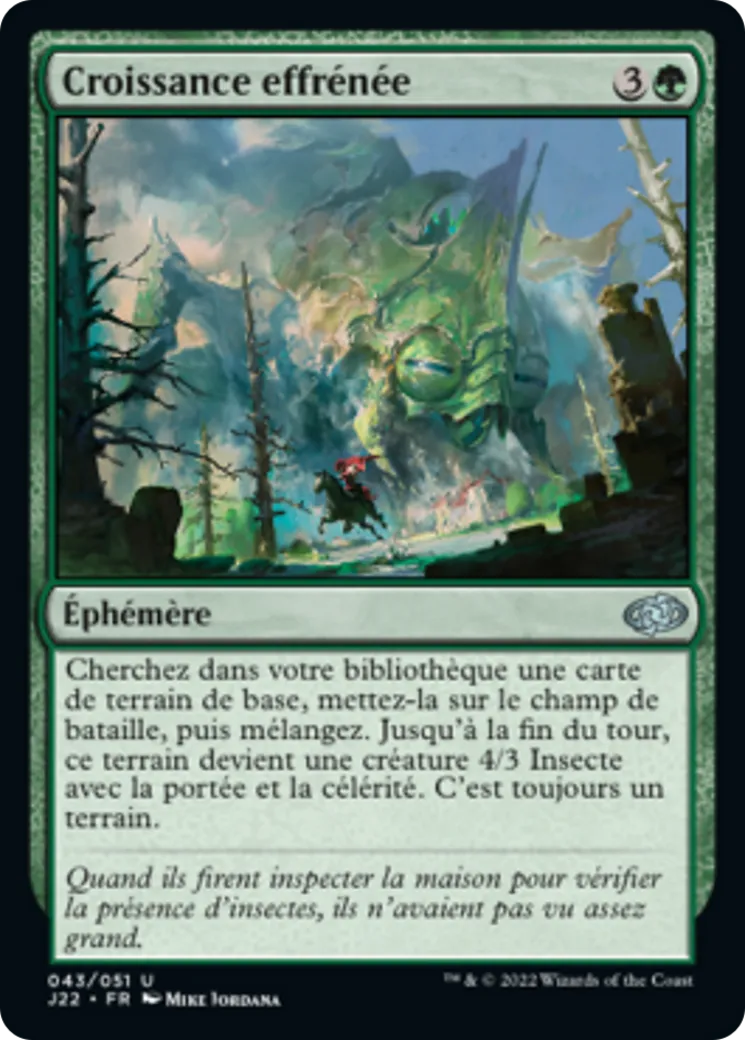 Croissance effrénée — Jumpstart 2022 — Magic: The Gathering