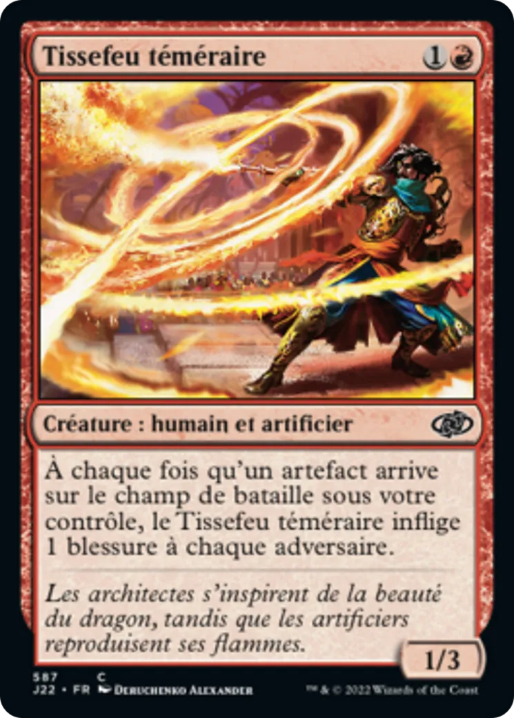Tissefeu téméraire — Jumpstart 2022 — Magic: The Gathering