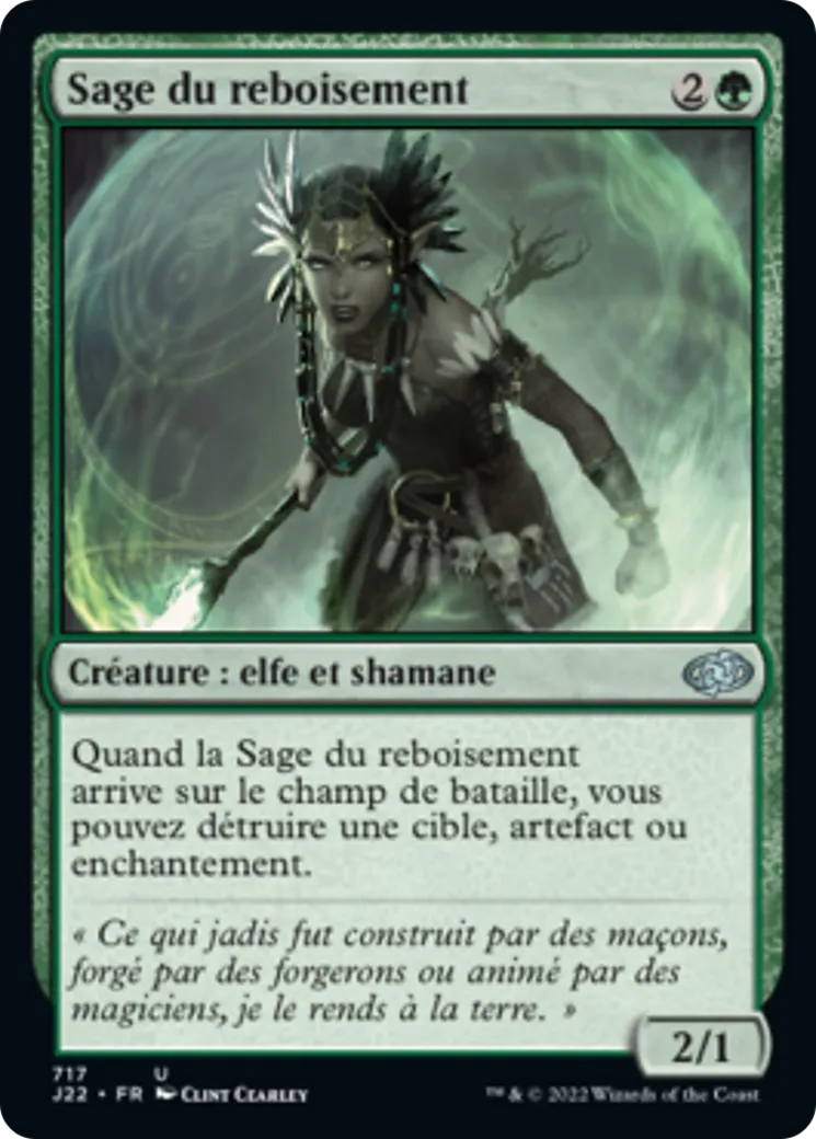 Sage du reboisement — Jumpstart 2022 — Magic: The Gathering