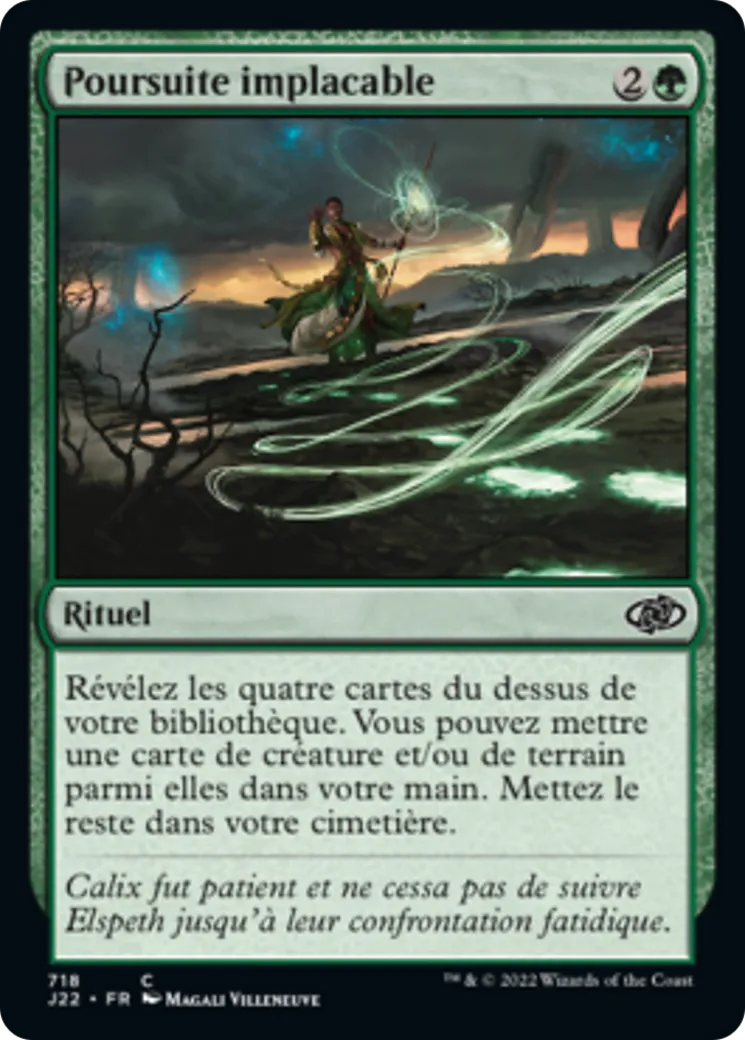 Poursuite implacable — Jumpstart 2022 — Magic: The Gathering