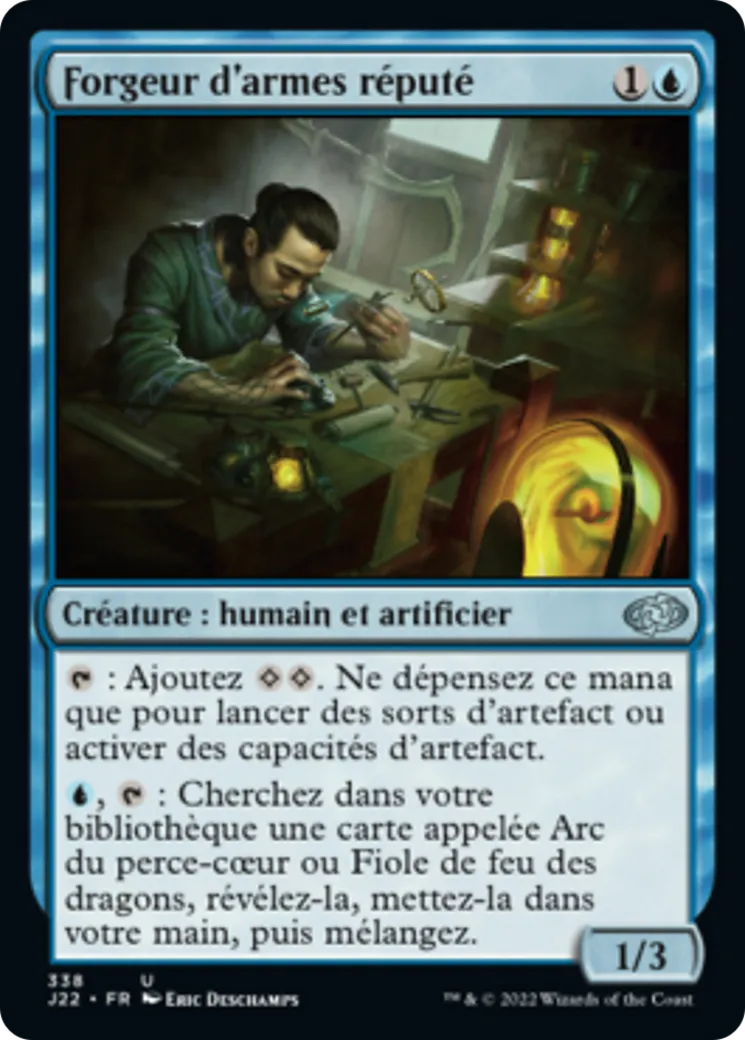 Forgeur d'armes réputé — Jumpstart 2022 — Magic: The Gathering