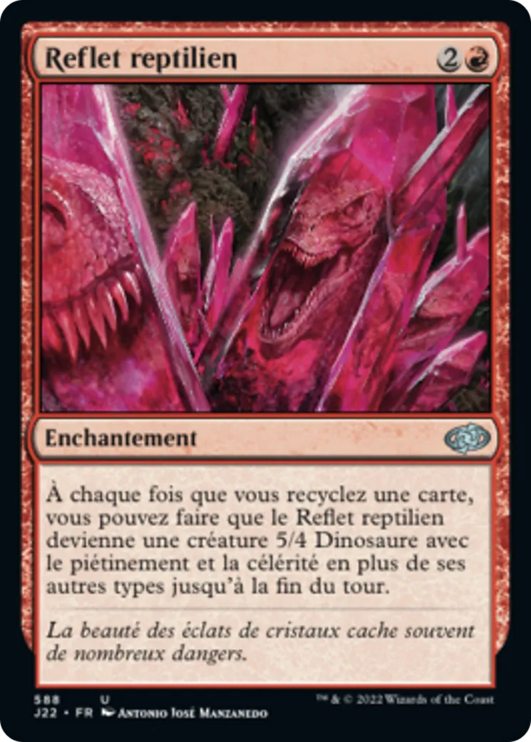 Reflet reptilien — Jumpstart 2022 — Magic: The Gathering