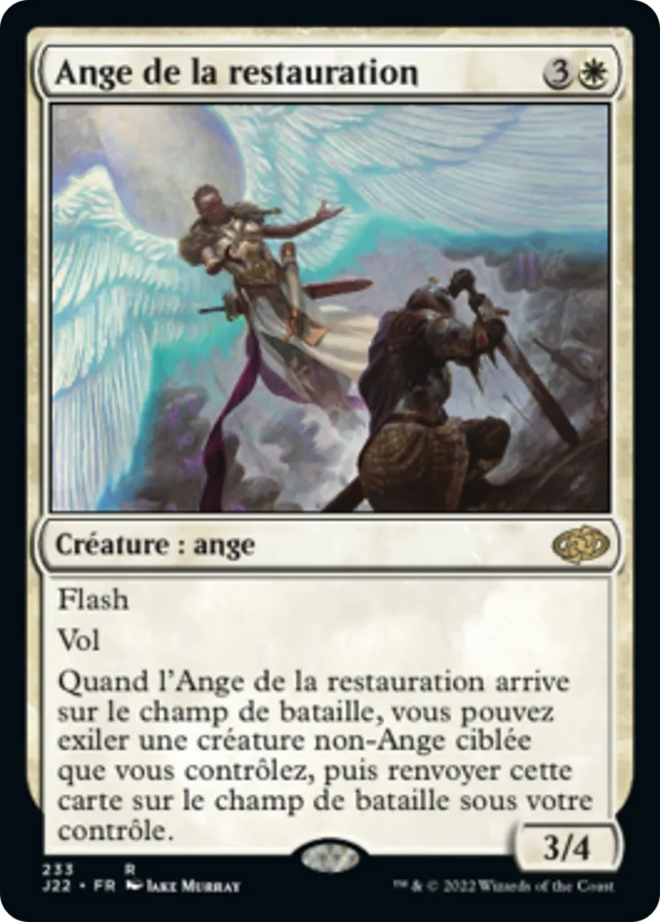 Ange de la restauration — Jumpstart 2022 — Magic: The Gathering