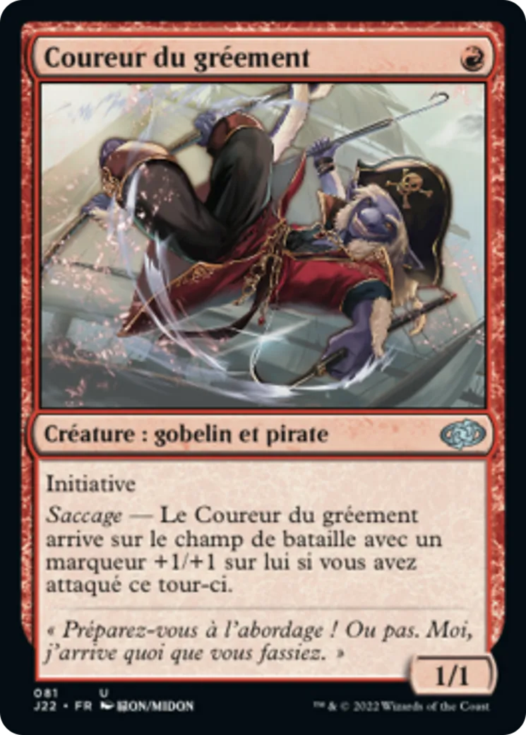 Coureur du gréement — Jumpstart 2022 — Magic: The Gathering