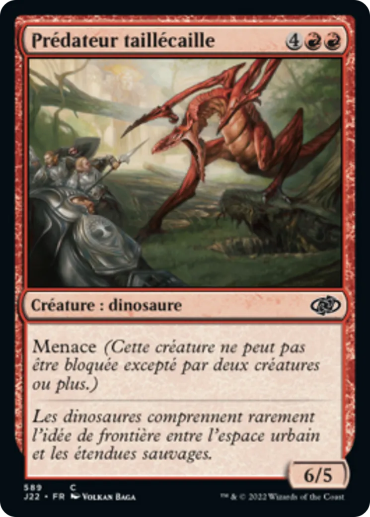 Prédateur taillécaille — Jumpstart 2022 — Magic: The Gathering