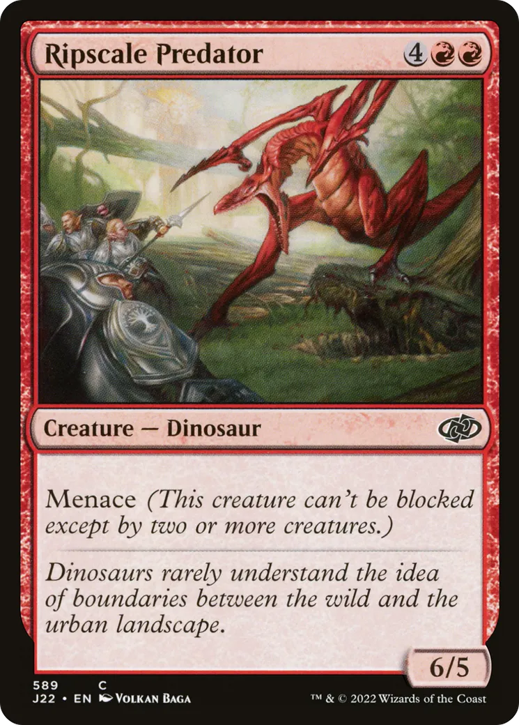 Ripscale Predator — Jumpstart 2022 — Magic: The Gathering