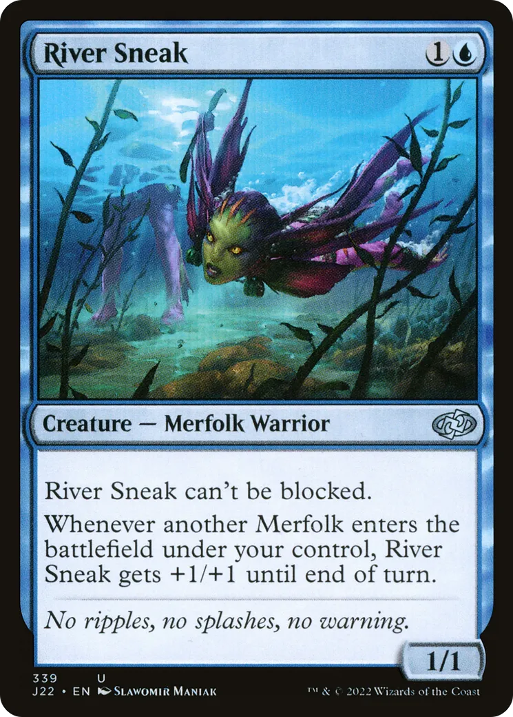 River Sneak — Jumpstart 2022 — Magic: The Gathering